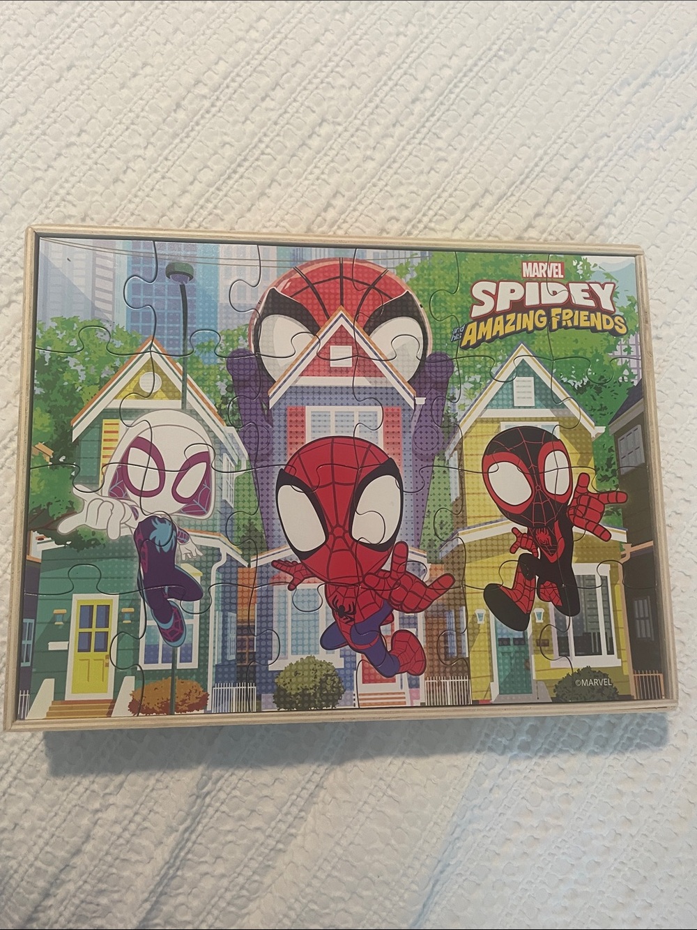 Marvel Spidey Amazing Friends Puzzle - Miles/Spin - Gwen/Ghost - Peter Parker